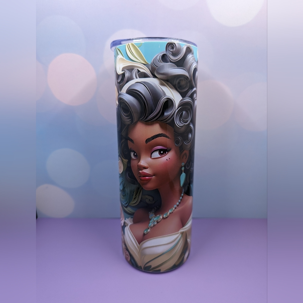 Princess Tiana Inspired Tumbler